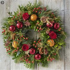 Florists Choice Wreath Traditional Christmas