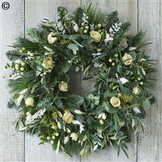 Florists Choice Wreath Winter Neutral