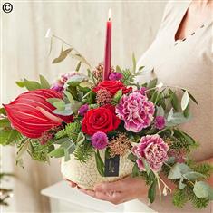 Christmas Candle Arrangement Large 22